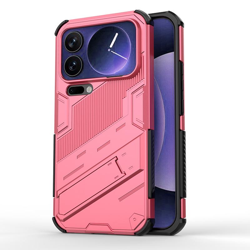 Compatibil cu Husa Punk Xiaomi 17 Pro Max, Suport Xiaomi 15T Pro și Husa Protectoare Rezistentă la Cădere Xiaomi 14T.