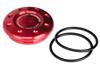 Special Parts Takekawa Chain Case Hole Plug (Red) Super Cub 50/100/C125 | Cross Cub 50/110 09-09-0064