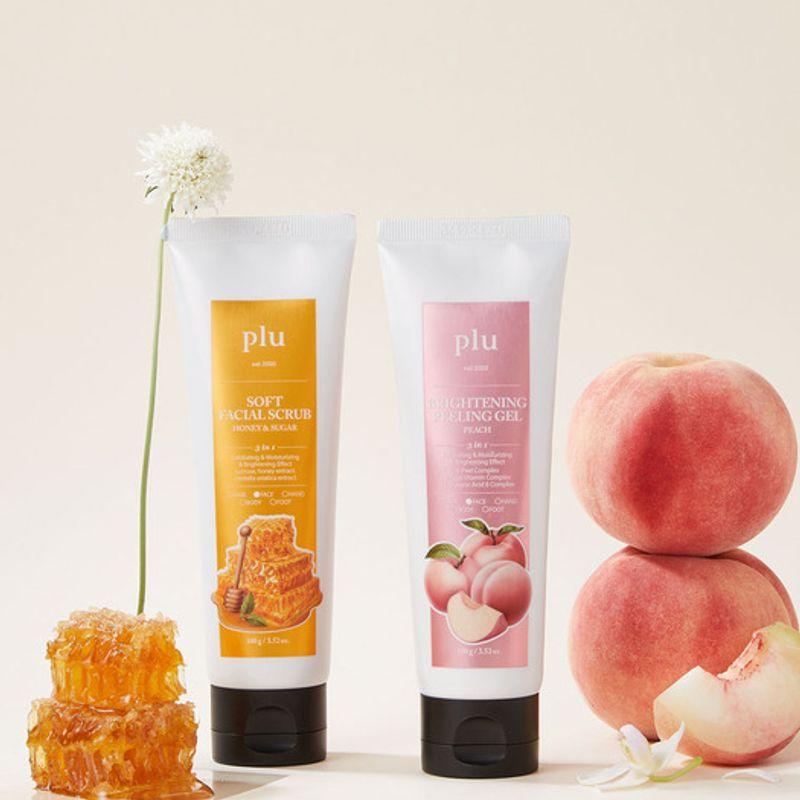 Facial Peeling Gel & Scrub 100g 1+1