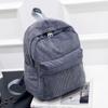 Women's Backpack Corduroy Backpack Fashion Women School Backpack Pure Color Women Backpack Teenger Girl School Bags Female Bagpack Pack