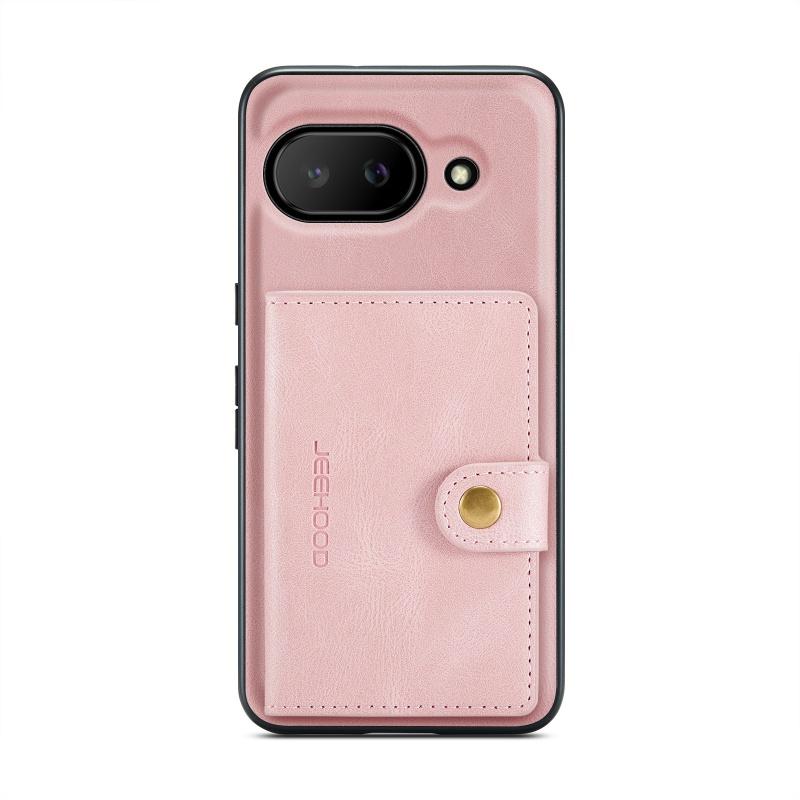 Luxury Leather Magnetic Case For Google Pixel 9 Pro XL 7Pro 8Pro 8A 7A 6A 2 In 1 Removable Wallet Card Slots Kickstand Cover
