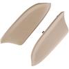 Front Door Armrest Panel Cover Beige Leather LH & RH For Honda Accord 2008-2012