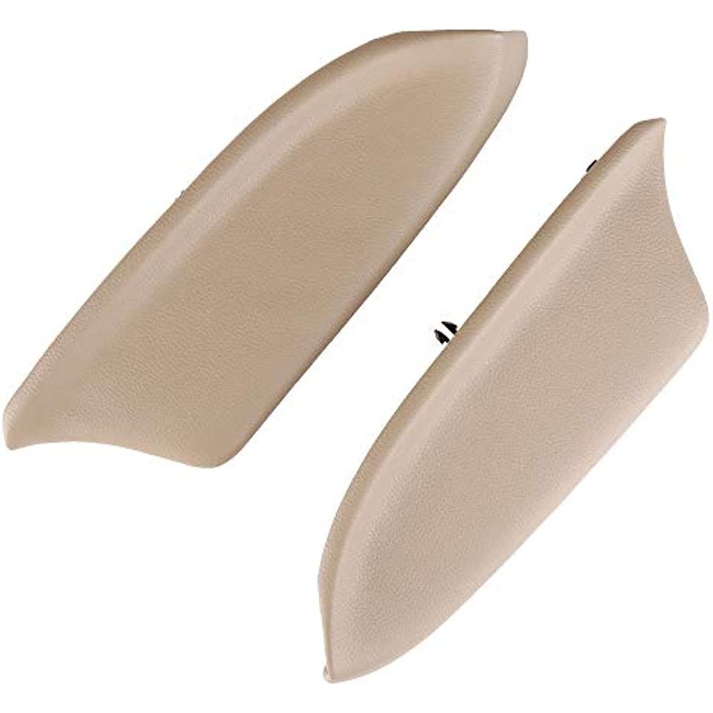Front Door Armrest Panel Cover Beige Leather LH & RH For Honda Accord 2008-2012