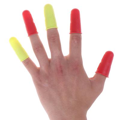 3st/set Silikonfingerskyddshylsa Skydd mot glidfingrar