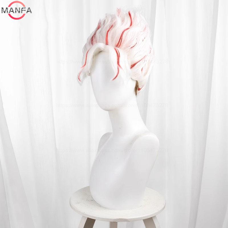 Hochwertige Momo Ayase Ekalun Cosplay-Perücke, Anime Dandadan Cosplay, kurzes braunes hitzebeständiges Haar + Perückennetz