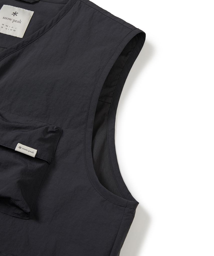 Snowpeak Apparel Cample Utility Vest Dark Charcoal (S24Smcve10)