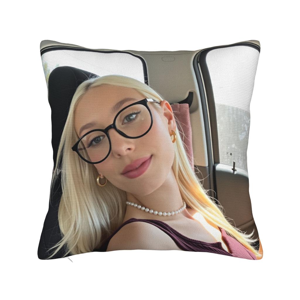 Pretty Girl Kay Lovely Pillow Case Soft Pillow Cover For Living Room Bed Chair Vintage Cushion Cover