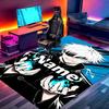Custom Name Personalized Jujutsu Kaisen Print Carpet, Versatile Home Decor Rug, for Playroom, Apartment, Balcony, Entryway, Hallway Gift