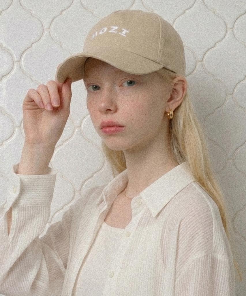 Hoji 5-Panel Hoji Logo Ball Cap Beige