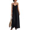 Sleeveless Maxi Dress for Women Casual Loose Fit Long Sundress Summer Dresses for Women Uk Ladies Summer Dresses Uk