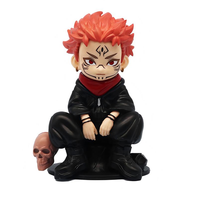 Jujutsu Kaisen Anime Figure Style Satoru Gojo Action Figure Lord Of The Curse Sukuna Figurine Collection Model Doll Toys