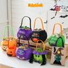 Süßes oder Saures Halloween Süßigkeitentasche Geschenktasche Gefüllt Baumwolle Tragetaschen Kinder