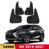 Zástěrky blatníků pro Lexus NX200 NX300 NX300H 2015- Zástěrky zástěrek Přední zadní zástěrky Auto