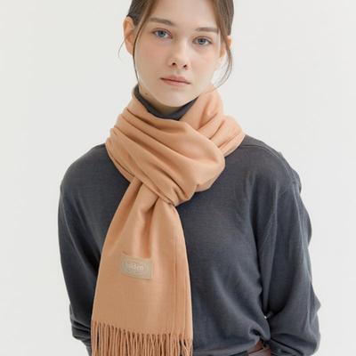 Halden Solid Soft Muffler (M027_peach)