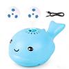 Cute Whale Floating Ball Toy Usb Rechargeable Electric Fan Blow Suspension Ball Educational Toy Gift For Kids Toddlers