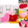 Cute Heart-shaped Plush Pillow For Girls Decorative And Soft Gift For Qixi Festival