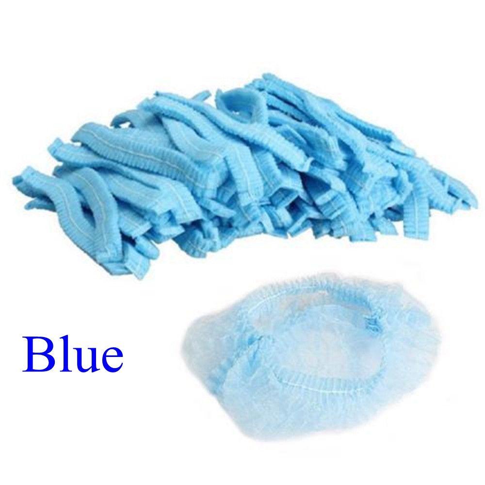 100 Pcs New Dustproof Non Woven Fabric Microblading Eyebrows Tattoo Catering Hat Hair Net Caps