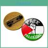 Premium Zinc Alloy Palestine Flag Brooch Pin Unique And Stylish Accessory For Bags And Jewelry Wholesale