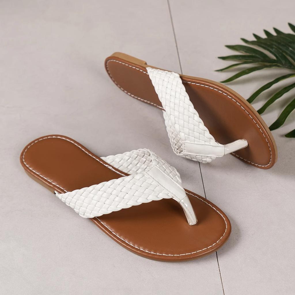 Women's Flip Flops Summer Shoes Flat Casual Shoes Home Bedroom Free Shipping and Low Price Big Size 42 43