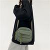 Cord 2025 Frühling neue Mode einfarbige Stofftasche Campus-Stil Mädchen Schulter Crossbody kleine Tasche Trend