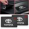 Auto Emblem Styling Rutschfeste Matte Mittelkonsole Anti-Rutsch-Pad Innenraum für TRD Toyota Corolla Gr Yaris Aygo GT86 Prius RAV4 Camry