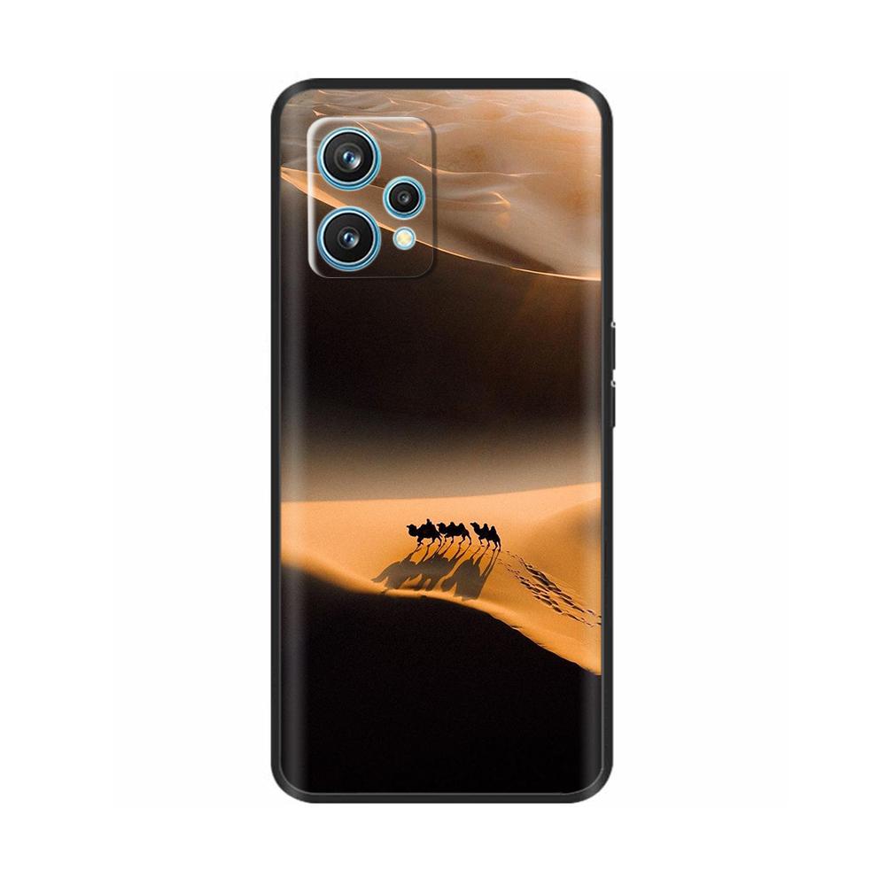 For Realme 9 Pro Plus Case Funny Soft Silicone Phone Cover For Realme 9 4G Case Black Shockproof Bumper Shells For Realme 9 Pro+