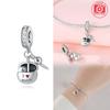 Charm Bead Components Plata Copper Metal Colors Bluetooth Headset Pendant Bead Component Compatible With Authentic Original Bracelet High Quality