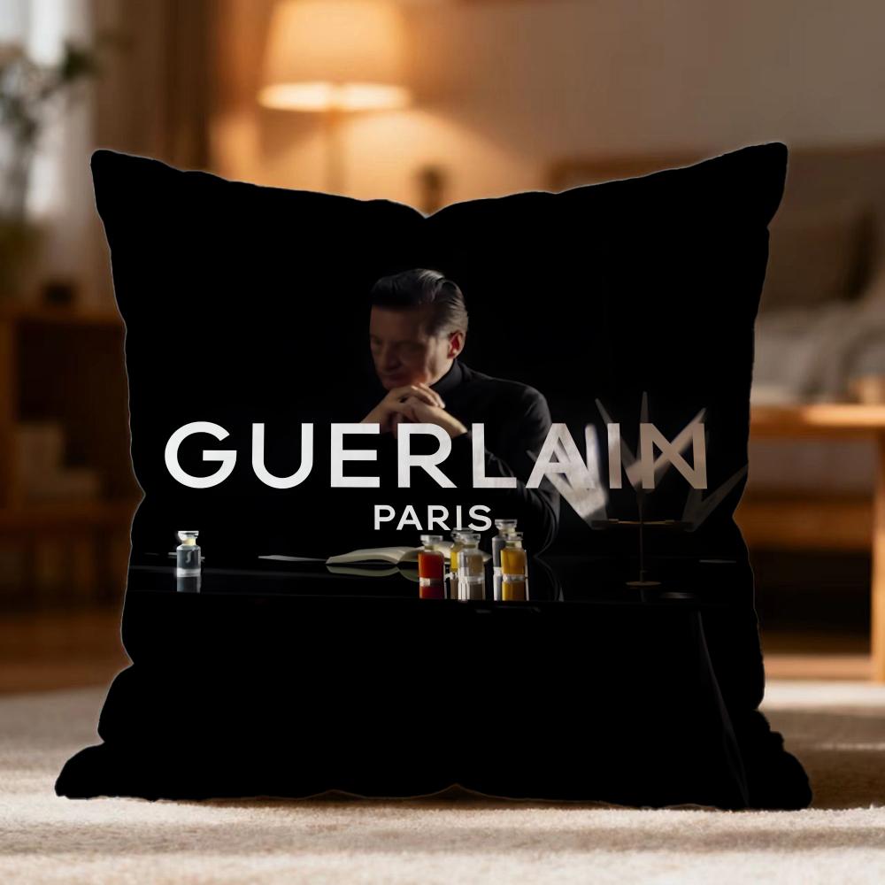 Hot G-GGuerlain Cushion Cover Soft Washable Pillow Case Multi-Scene for Couch Bed Travel Office Use