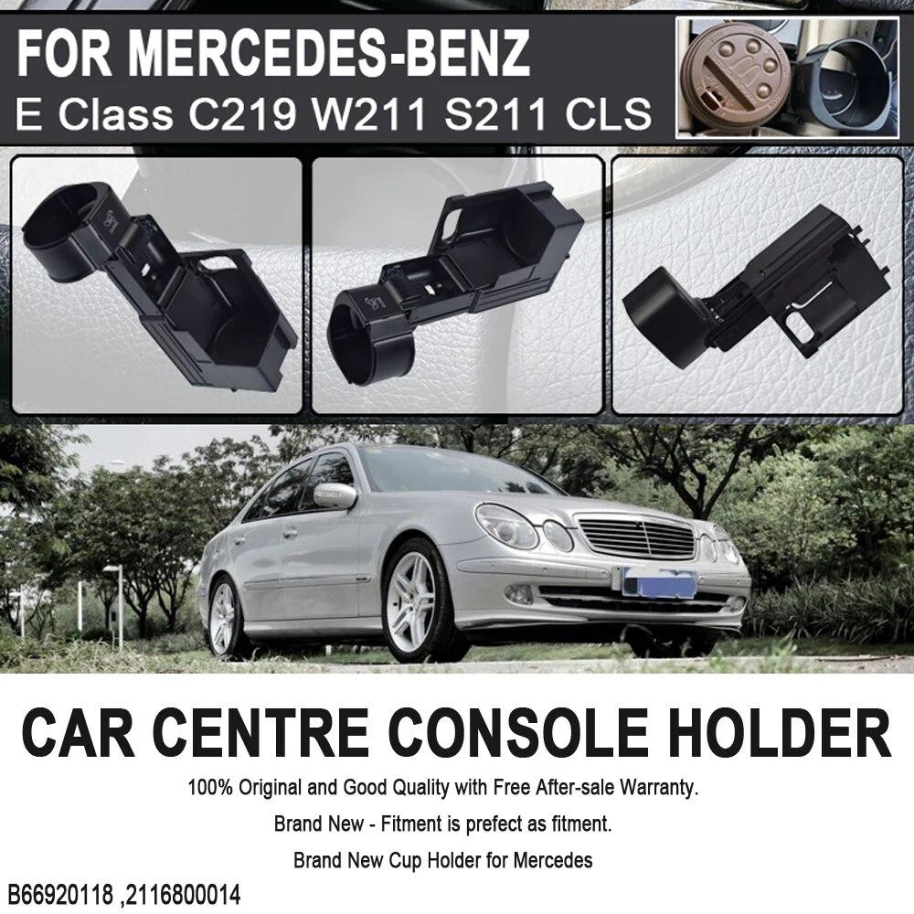 Car Center Console Water Cup Holder Drink Stand Beverage Holder For Mercedes Benz E Class W211 CLS W219 A2116800014 B66920118