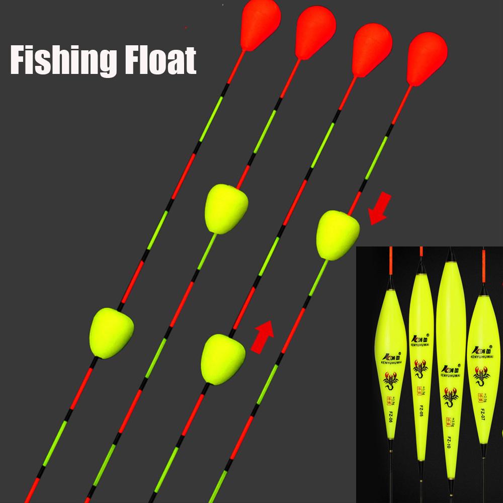 Daytime Fishing Long Tail Buoy Strike Eye-catching Bead Fishing Float Floats Bobbers Indicator