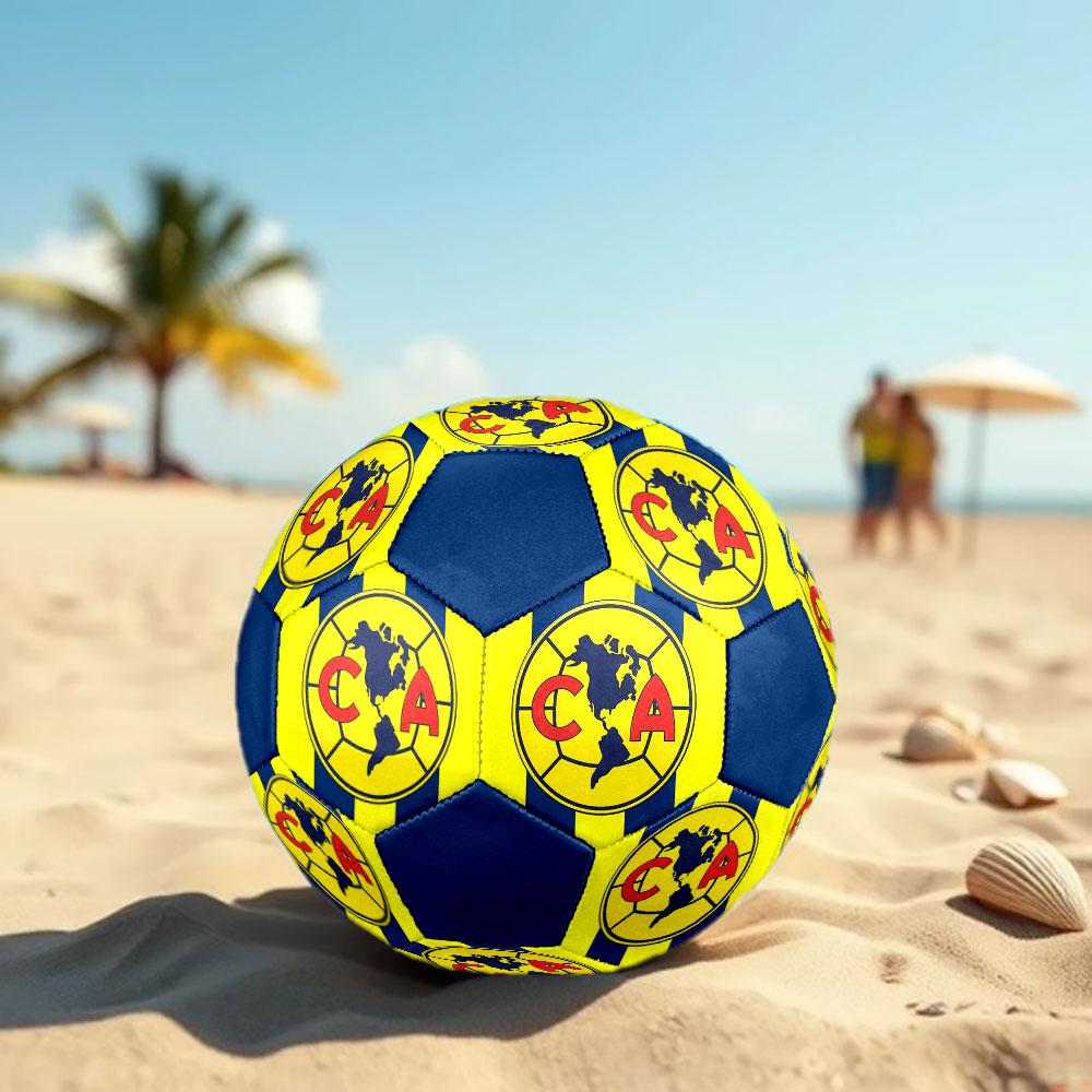 1 Stück Club America Fußball Größe 5 Hallenfußball Mode Bunt Hinterhofspiel - Großartig für Sportfans Geschenk HE17