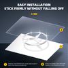 10PCS Car Metal Emblem Wiper Stickers Reflective Decor Decals For Mercedes Benz A C E S Class CLA CLS W212 W213 W204 Accessories