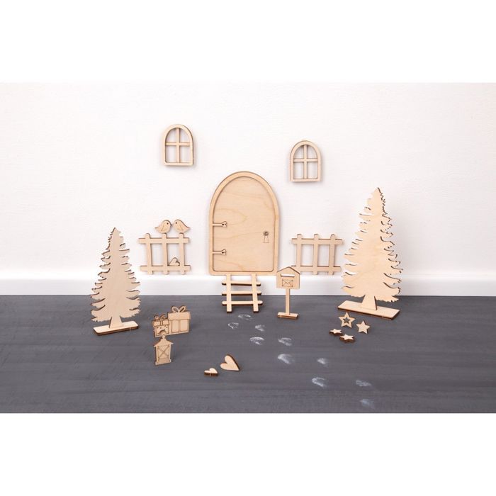 Mini Christmas Scene To Assemble 26 Pieces