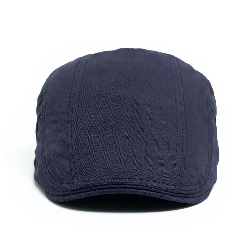 Berete pentru bărbați, ocazional, clasic, de culoare solidă, șapcă știri, modă, vintage, din bumbac, pălării cu vizor, pentru bărbați, beretă de vară, de calitate superioară