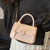 Korean Niche Handbag Women's 2025 New Trendy Shoulder Messenger Bag Versatile Ins Fashion Popular Small Square Bag