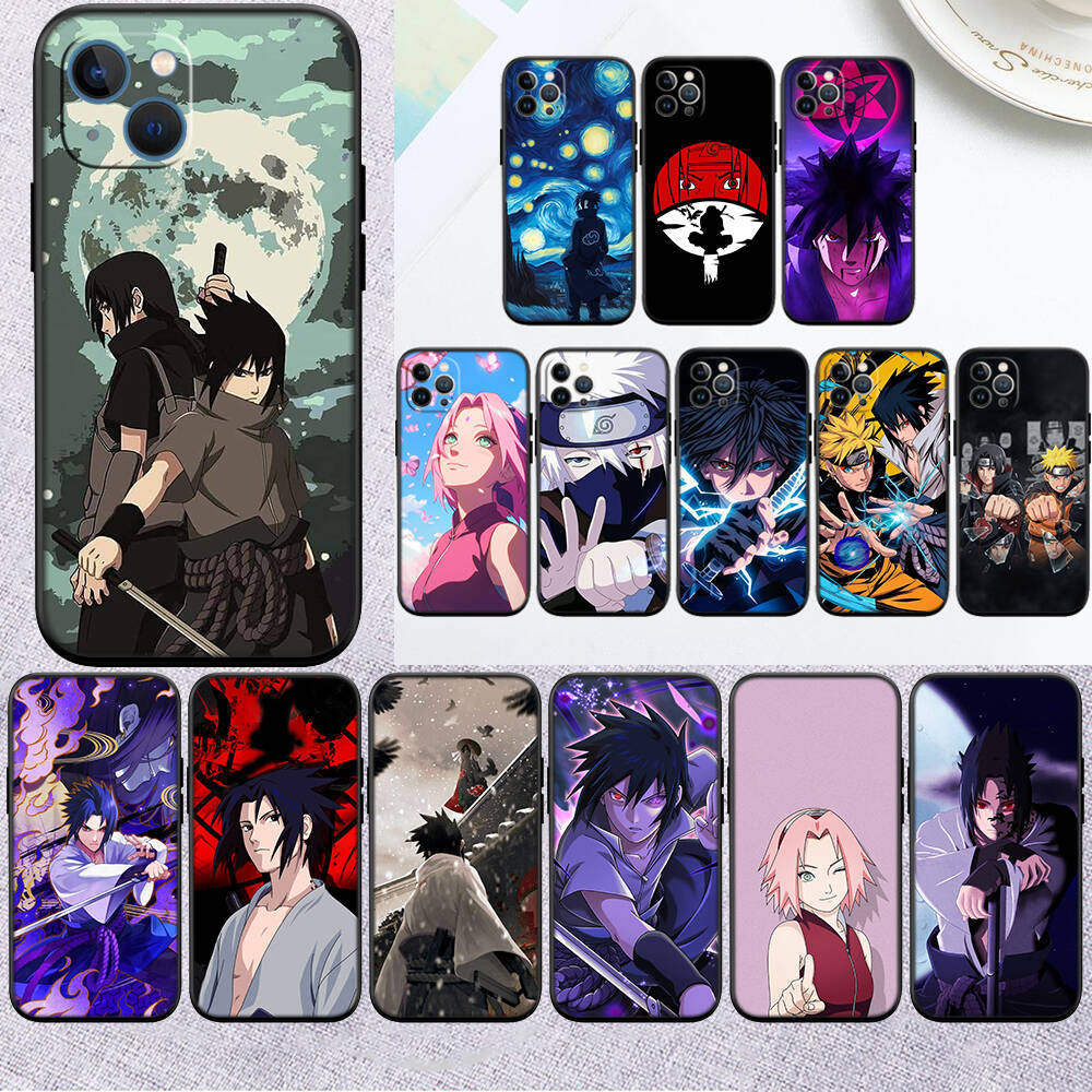 MH105 Naruto Uchiha Sasuke New Shell Phone Case for Xiaomi Poco F2 F3 M2 M3 M4 M5 M6 X2 X3 X4 X6 Pro NFC GT Plus