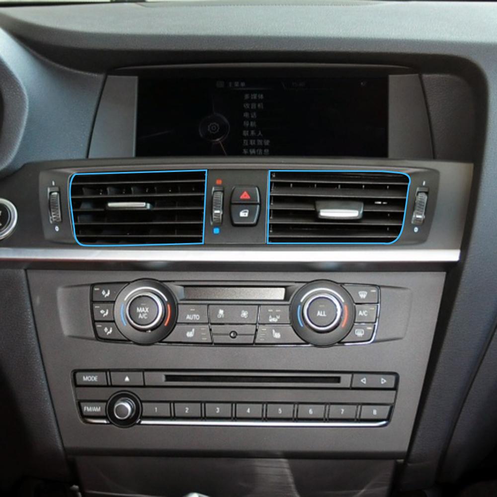 Kit de réparation de clip coulissant pour grille de ventilation de climatiseur avant central de voiture, pour BMW X3 X4 F25 F26