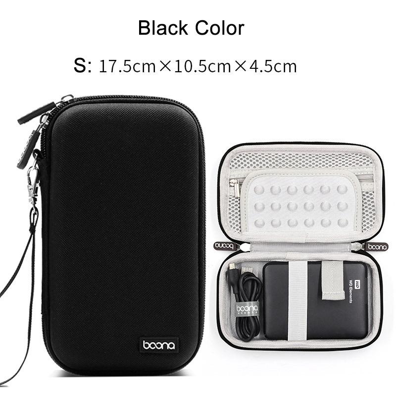Digital Gadget Device HDD Power Bank Oppbevaringsveske for reiseelektronikk tilbehør USB Datakabel Øretelefon Organizer Veske