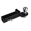 Trailer Ball Mount Solid Steel Tow Ball Hitch 2 Inch Trailer Hitch Trailer Hitch 6000-Pound Capacity For Trucks For 2-in
