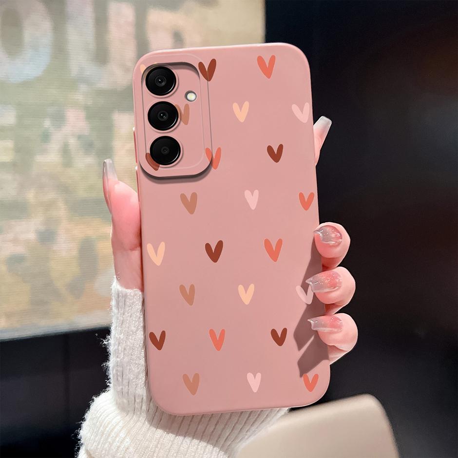 For Samsung Galaxy A25 A26 A36 A56 5G Case Cute Flowers Silicone Soft Protective Cover For SamsungA25 A26 A36 A56 Fundas Coque