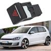 Hazard Lamp Switch for Golf MK7 2013 To 2017 Center Console Installation