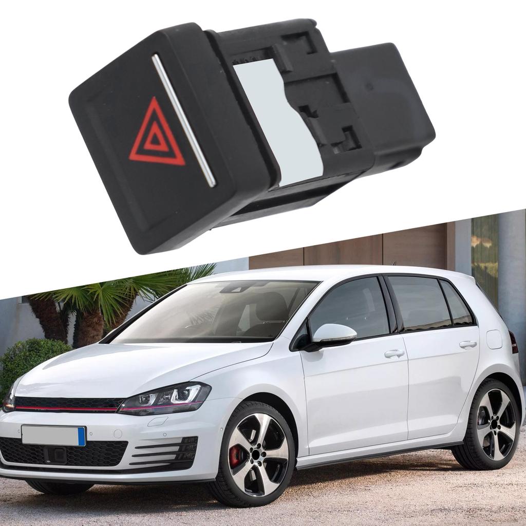 Hazard Lamp Switch for Golf MK7 2013 To 2017 Center Console Installation