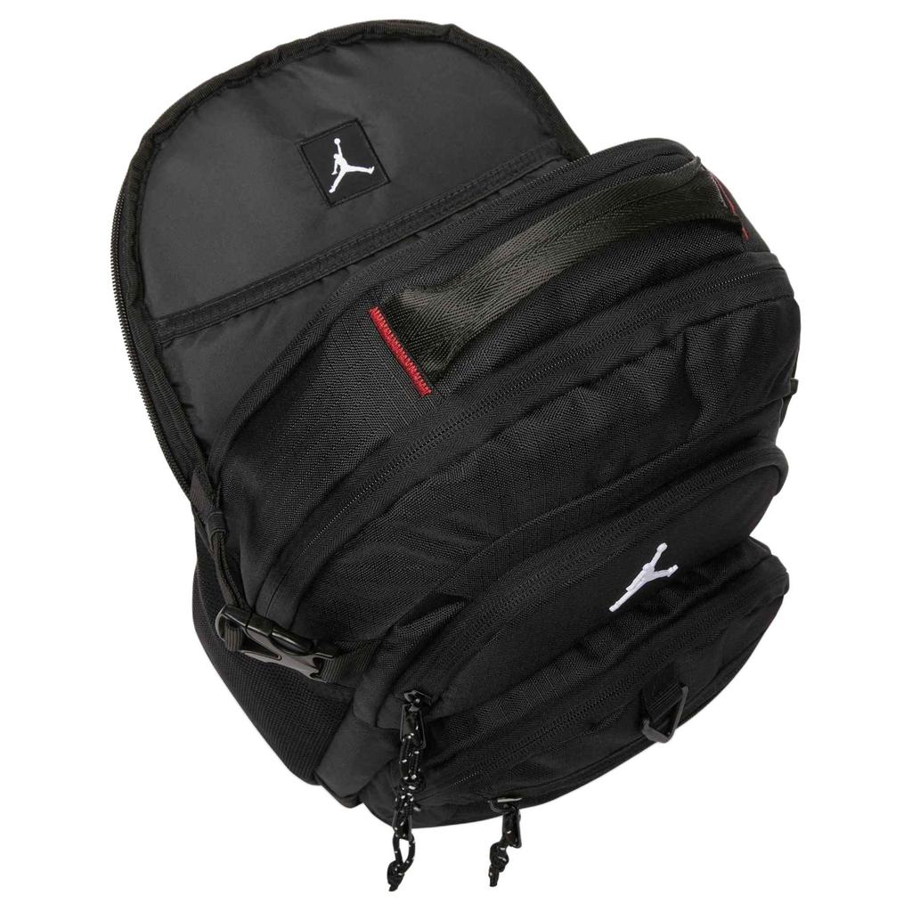 Jordan Polyester Backpack Unisex Black/Light Ivory White Jordan II6435-010