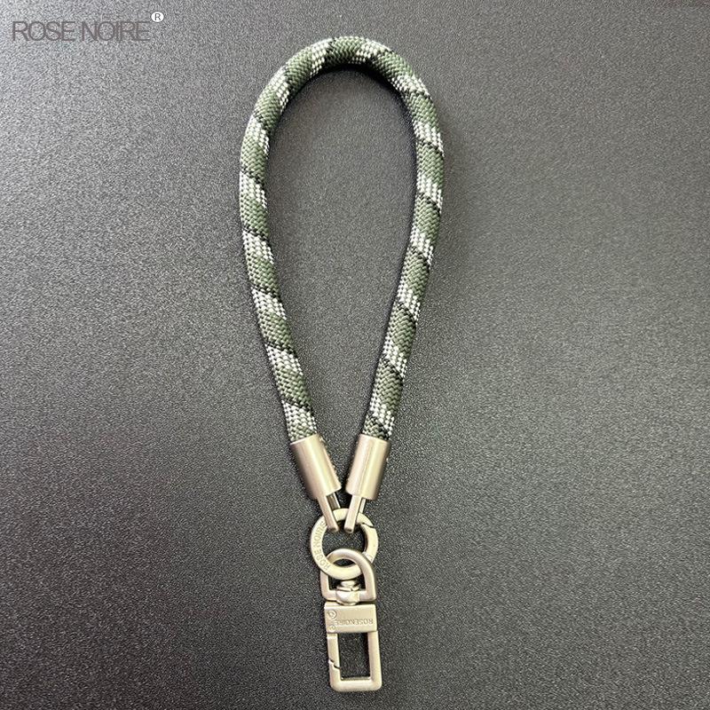Titanium Primary Color 8mm Fingertip Smart Mini Outdoor Camping Mountain Mobile Phone Lanyard Key String