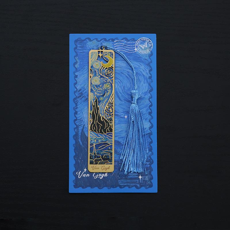 New Book Clip Anime Bookmark Mo Dao Zu Shi Grandmaster of Demonic Cultivation Wei Wuxian Lan Wangji Metal Hollowing Bookmark