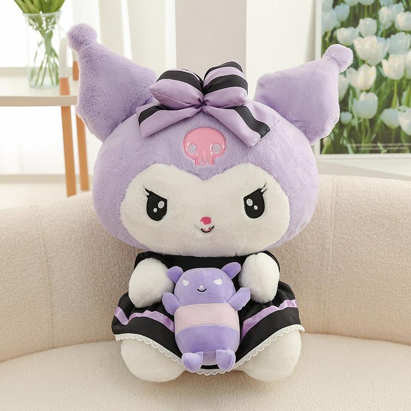 Cute Purple Plush Toy Scissor Machine Exchange Jade Cinnamon Dog