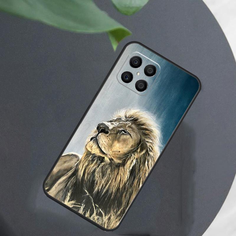 Löwe Tier Für Honor Magic 5 6 7 8 Pro Hülle Für Honor 400 200 50 70 Lite X8c X8b X9a X9b X9c X9d Win RT