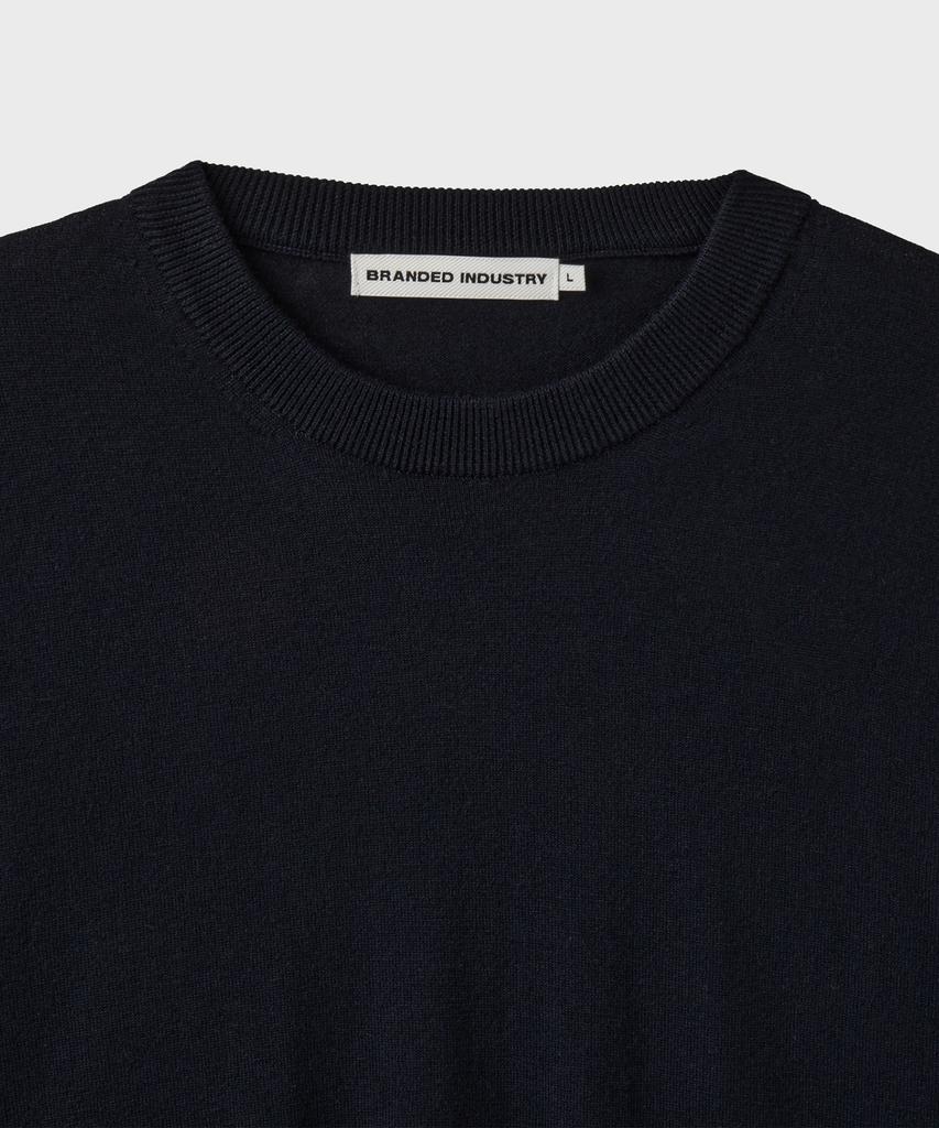 Beulaendideu [Superior] Essential Superfine Round Knit [Dark Navy]
