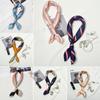 Geschenke Kleines Vintage Elegantes Satin-Gefühl Satin Kopf Hals Haar Krawattenband Quadratisches Tuch