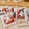 1PC LOZUJOJU Halloween Pillowcase Cute Cartoon Printed Cushion Cover for Sofa Living Room Bedroom Home Decor